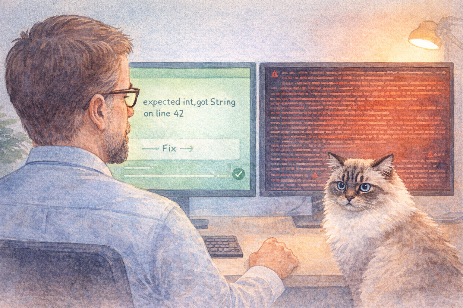 Illustration comparing programming language strictness as channel capacity for LLM coding